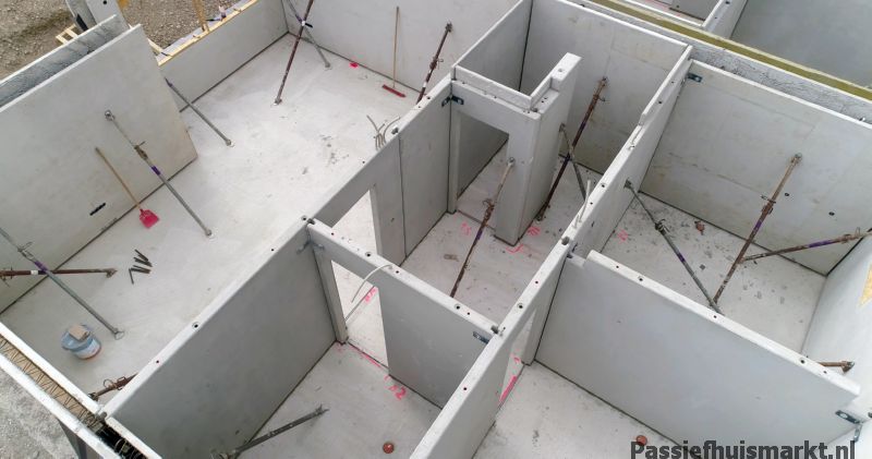 Prefab beton panelen